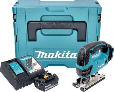 Produktbild von Makita DJV 180 RF1XJ Akku Stichsäge 18 V 135 mm  + 1x Akku 3,0 Ah + Ladegerät + Makpac