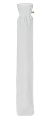 Produktbild von Wärmflasche 2 l, für Schulter und Nacken, Fleecebezug 77x13 cm, weiß