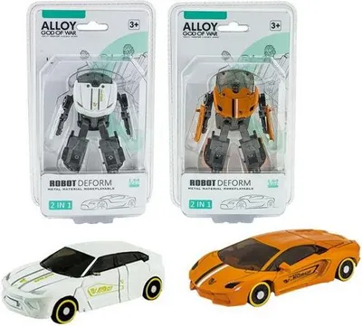 Obrázok produktu pre Kovový robot na autá 11 cm