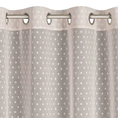 Obrázok produktu pre Záclona ružová s očkami 140x260 cm