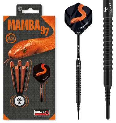 Produktbild von BULL'S Mamba 97 M3 Soft Dart - 18g -- 1 Satz