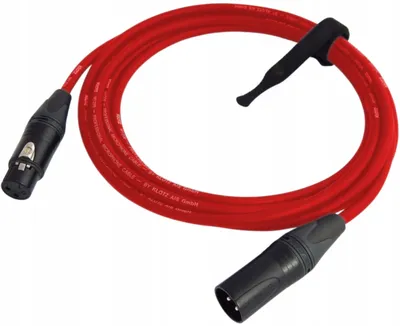 Produktbild von Klotz MY206 XLR-Kabel Rot Neutrik Mikrofonkabel 2m