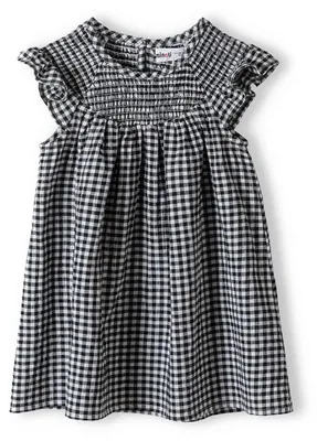 Produktbild von Minoti Kleid Baumwolle Grau Gr. 86 für Mädchen