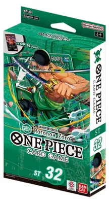 Immagine prodotto di Mazzo di partenza One Piece Card Game ST-32 Verde Roronoa Zoro