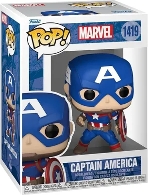 Zdjęcie produktu dla FUNKO POP! Captain America (Marvel New Classics), Figurka kolekcjonerska, Komiksy