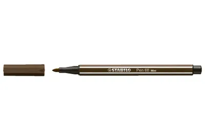 Zdjęcie produktu dla STABILO Pen 68, 1 kol., Brązowy, Końcówka pociskowa, 1 mm, Brązowy, Sześciokątny