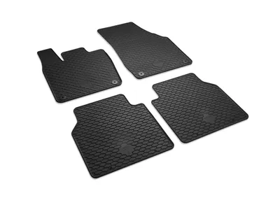 Produktbild von Original VW ID.7 Satz Allwetterfußmatten Gummimatten Set vorne & hinten mit Druckknopf-Befestigung