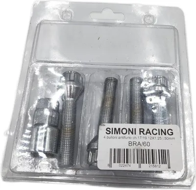 Produktbild von Simoni Racing Schraubensatz Diebstahlsicherung Räder M12 x 1 25