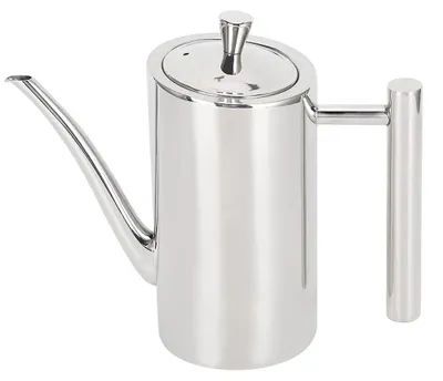 Produktbild von Ölspenderflasche, 500 ml – Ölkanne aus Edelstahl – Auslaufsicher – Tropffrei – Spender für die Küche – Aufbewahrungsbehälter mit Deckel