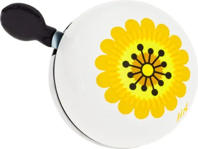 Produktbild von Liix Fahrradklingel Mini Ding Dong , Petunia Orange