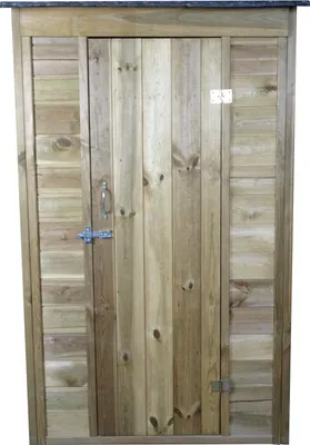 Image de Abri de jardin mural avec plancher bois - Habrita - ARM1105A -