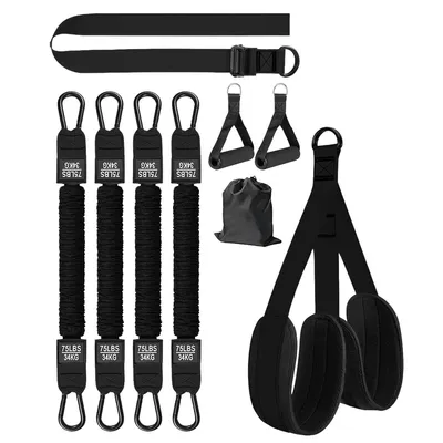 Produktbild von Klimmzug-Hilfsband, verstellbares Pull-up Assist Band, innovatives Fitnessband für Heimtraining, Kraft- und Oberkörpertraining, Home Gym geeignet