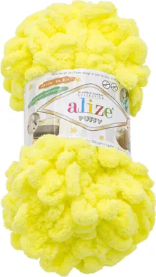 Zdjęcie produktu dla Włóczka PUFFY - 100 g / 9 m - Żółta