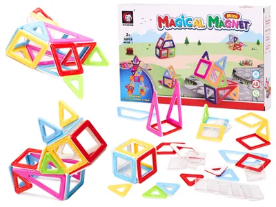 Zdjęcie produktu dla Aga Zestaw magnetyczny Magiczny magnes MINI 38 sztuk