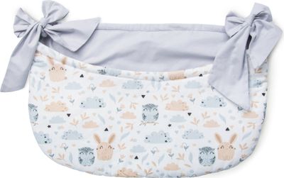 Amilian Betttasche zum Einhängen, Windelntasche, Aufbewahrungstasche, Spielzeugtasche, Babybetttasche, Organizer für Kinderbett, Laufgitter