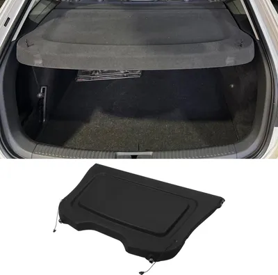 Produktbild von Auto-Laderaumabdeckung für Ford Focus 2012-2018 Kofferraumabdeckung Laderaumabdeckung Tonneau-Schutzabdeckung Laderaumabdeckung Schatten Tonneau-Privatsphäre-Abdeckung Schwarz