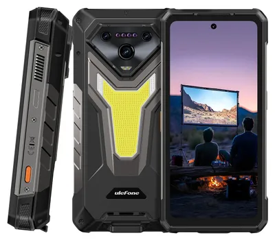 Produktbild von Ulefone Armor 34 Pro 5G Plus, 17,6 cm (6.95"), 16 GB, 512 GB, 50 MP, Android 15, Schwarz