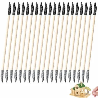 20er Set Schleifstäbe, 2 Farben, 150/280 Körnung, 14 cm