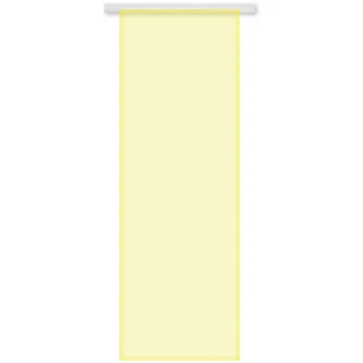Immagine prodotto di Tenda a pannello trasparente (senza accessori) Dimensioni: 60x245cm, Colore: Giallo