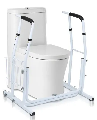 Produktbild von Ikodm WC Aufstehhilfe Toilettenstütze    Toilettengestell Stützhilfe WC Toiletten Stützgestell Toiletten WC Toilettengestell