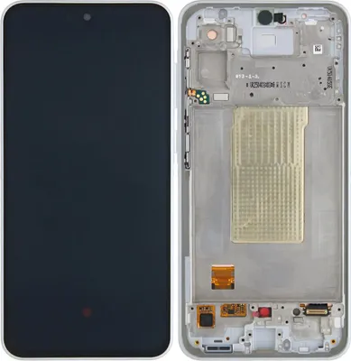 Produktbild von Original Super AMOLED 120Hz Display Touchscreen Bildschirm Rahmen Weiß /Grau für Samsung Galaxy A36 5G SM-A366B, SM-A366B/DS & Werkzeug
