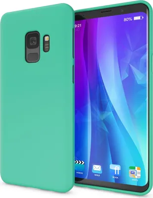Immagine prodotto di Samsung Galaxy S9 cover per cellulare di NALIA, custodia ultrasottile in silicone TPU verde neon