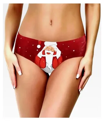 Produktbild von Damen Unterhosen mit Weihnachtsmotiv