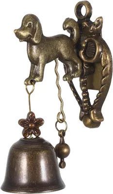 Produktbild von Vintage Kupferwandglocke, Windspiel, wetterfest