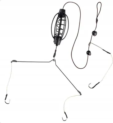 Immagine prodotto di Feeder GRUNT Set da pesca GRUNT Cestino ARBUZ 3 ami CARPA 45 g