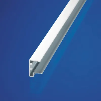 Produktbild von Gutta Alu-Kantenschutz mit Tropfnase 105 cm x 10 mm weiß