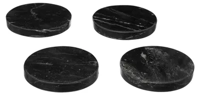 Produktbild von Glasuntersetzer MARBLE, Ø 10 cm, 4er-Set