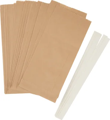 Produktbild von Papiertüten Sterne-Set, groß, Braun