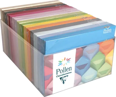 Image de Clairefontaine Display Pollen 15Pkg enveloppes C6