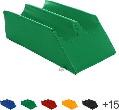 Produktbild von Lagerungskeil Lagerungskissen Bettkeil Lymphkeil mit 2 Beinmulden 75x42 cm