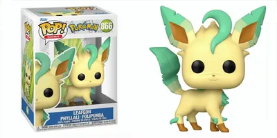 Produktbild von Pokémon - Leafeon Phyllali Folipurba 866 - Funko Pop! Vinyl Figur