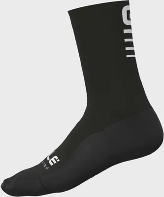 Produktbild von ALÉ Klassische Fahrradsocken - STRADA 2.0 WINTER - Schwarz/Weiß M