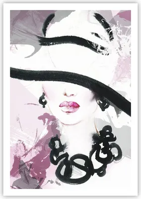 Produktbild von Poster - Poster ohne Rahmen - Frau Abstraktion - 70x100 cm - Wand Bild - Wanddeko - Wandbilder - Kunstposter - Wandposter - Bilder - Kunstdruck - Wanddekoration - Wandbild - P2XPA70x100-3690