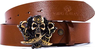 Produktbild von Cipo & Baxx Herren Gürtel CG146 Taba 85cm x 3,8cm