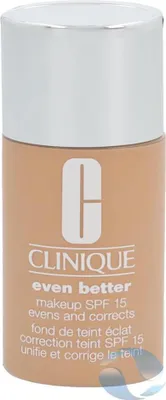 Produktbild von Clinique Even Better Makeup Broad Spectrum SPF 15, Flasche, Dunkle Haut, Golden Neutral, Natürlich/Natur, Frauen, Öl