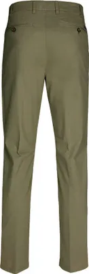 Produktbild von Brühl - Comfort Fit - Herren Leichte Chino Hose in Pima Satin Stretch, London DO (0809185730100), Größe:31, Farbe:Grün (450)