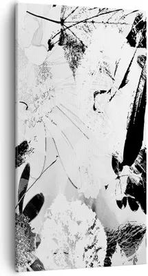 Produktbild von Bild auf Leinwand - Leinwandbild - Abstraktion modern - 55x100cm - Wand Bild - Wanddeko - Leinwanddruck - Bilder - Kunstdruck - Wanddekoration - Leinwand bilder - Wandkunst - PA55x100-3509