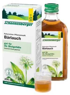 Produktbild von Schoenenberger Naturreiner Pflanzensaft Bärlauch 200 ml