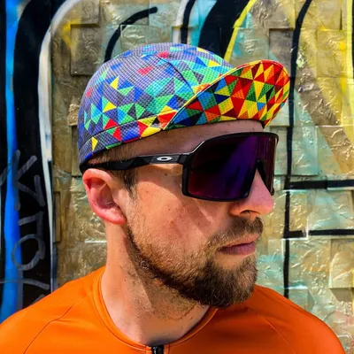 Produktbild von Kappe Kaleidoskop Schwarz