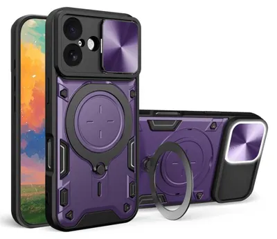 Obrázek produktu pro Techsuit – CamGuard Pro pouzdro pro iPhone 17 – fialové