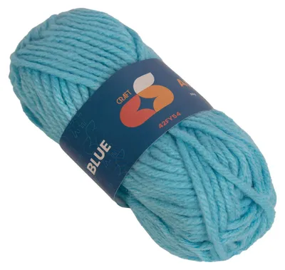 Produktbild von Colorations – Acrylgarn 4 mm – 50 g – Hellblau