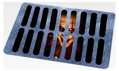 Produktbild von Halloween Fußmatte 3D, Halloween Dekoration, lustige Horror-Fußmatte, gruselige Kanalisation Clown Fußmatte für Innen- und Außenbereich