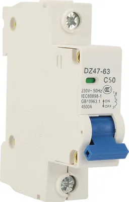 Produktbild von 230VAC DZ47?63 1-poliger Leitungsschutzschalter Trennschalter (50A)