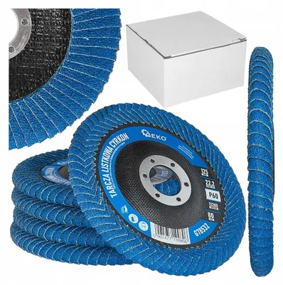Productafbeelding van Schuurvel CYRKON, 125mm, korrel P60, voor het schuren van lasnaden en randen (5/100)