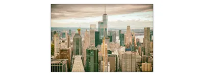 Produktbild von Muralo Fototapete Stadt NY 225 (B) x 150 (H) cm Vlies Tapete Wandtapete New York Wolkenkratzer Wohnzimmer Schlafzimmer moderne Wandbild Architektur Wand Dekoration
