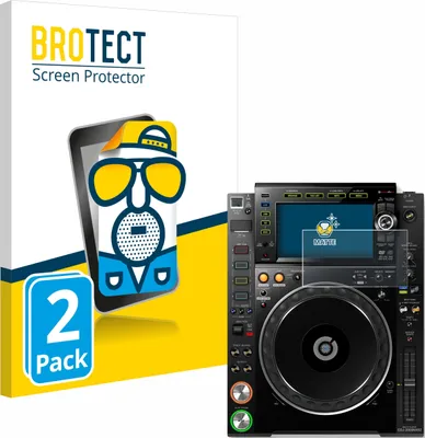 Produktbild von 2x BROTECT Schutzfolie für Pioneer CDJ-2000NXS2 Displayschutz Displayschutzfolie Folie Matt Entspiegelungsfolie